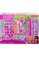 Barbie Barbie Droomkast en Barbiepop - Speelset met modepop en barbiekleding