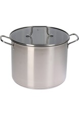EH Soeppan - 24 cm - RVS - met glazen deksel