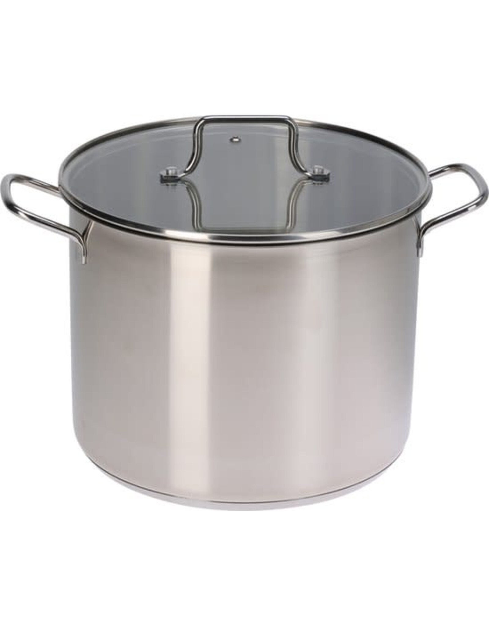 EH Soeppan - 24 cm - RVS - met glazen deksel