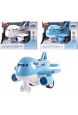 Vliegtuig met licht en geluid