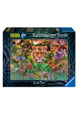 RAVENSBURGER Ravensburger puzzel Jungle Tiger 1000 stukjes