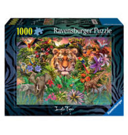 RAVENSBURGER Ravensburger puzzel Jungle Tiger 1000 stukjes