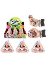 Squeeze poo met colorful beads