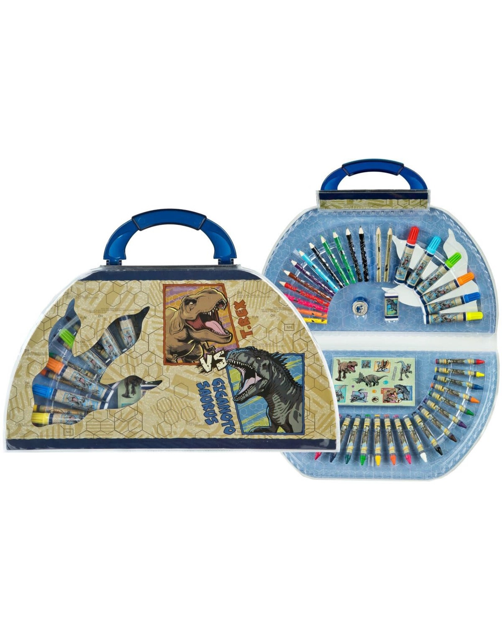 universal Jurassic World - Kleurenkoffer 51-delig - Voor kinderen vanaf 3 jaar