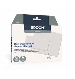 SQOON SQOON® Universele Filterset (SQ18) – Motorfilter 130x310 mm & Microfilter 140x230 mm