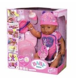Baby Born Soft Touch-Girl with Brown Eyes Interactive Function Doll