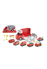 Brandweerspeelset met opbergkoffer