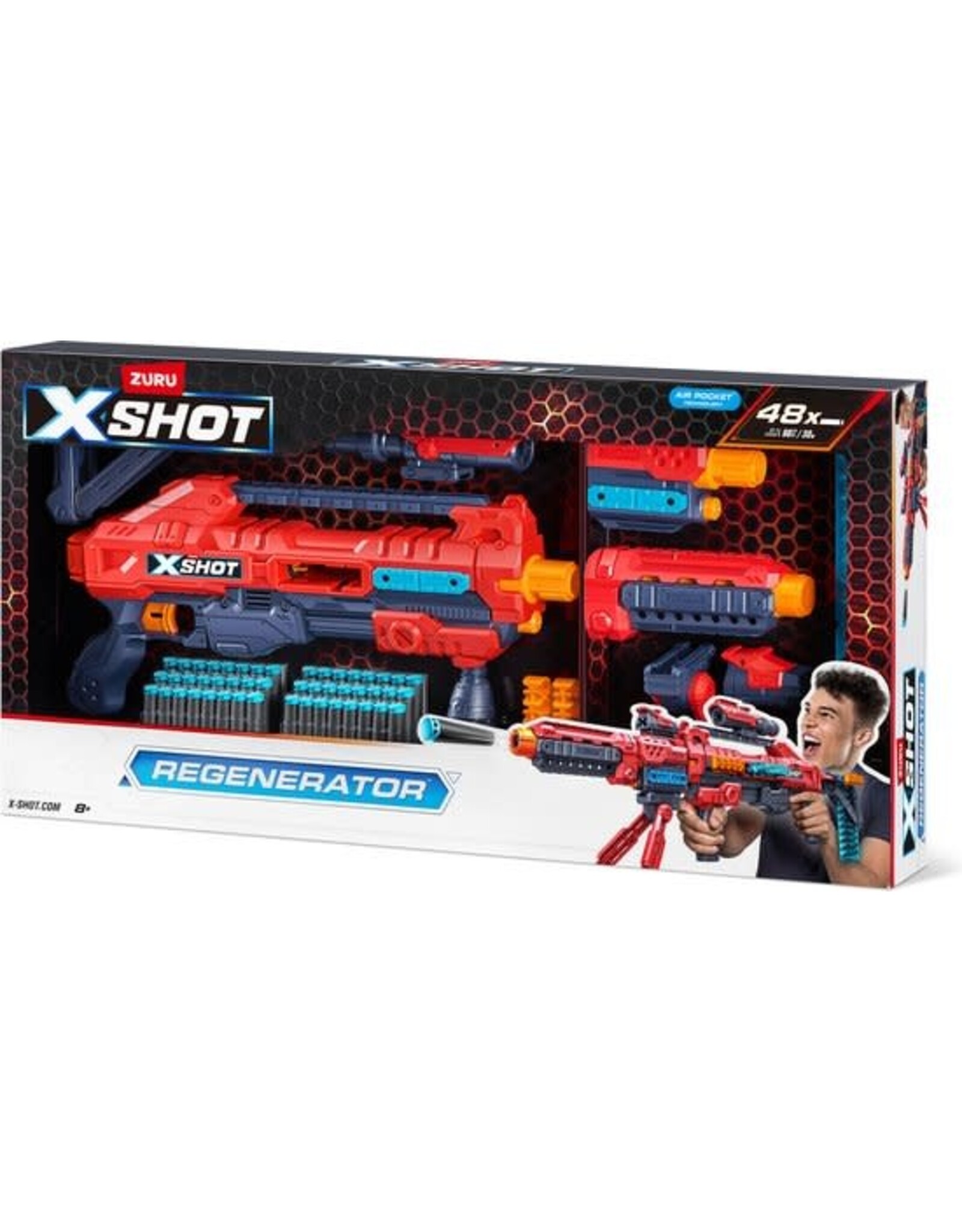 XSHOT 36173 - Speelgoedblaster - 8 jaar