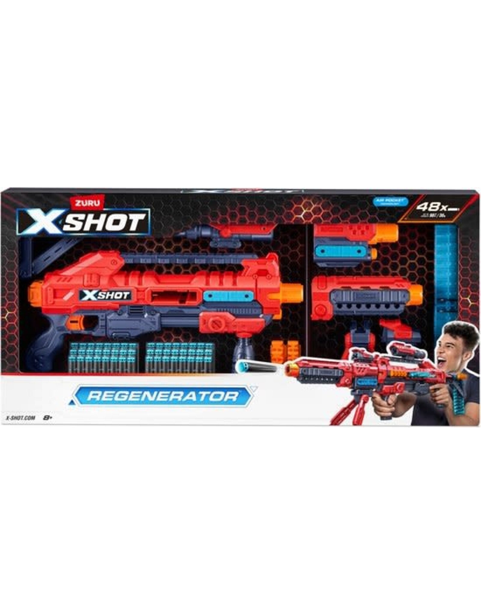 XSHOT 36173 - Speelgoedblaster - 8 jaar
