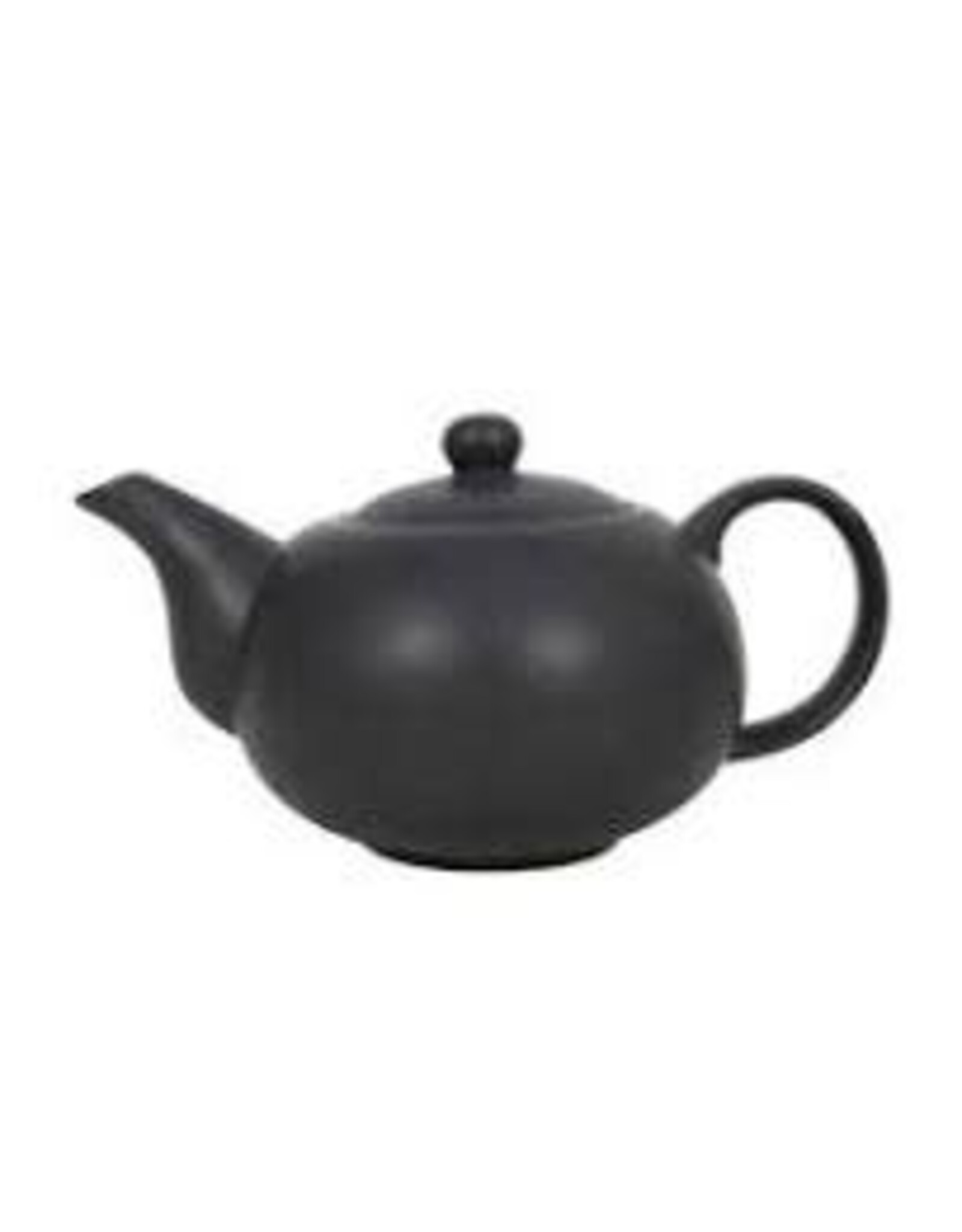 HTL Theepot aardewerk 1L - mat zwart €14,95