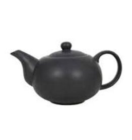 HTL Theepot aardewerk 1L - mat zwart €14,95