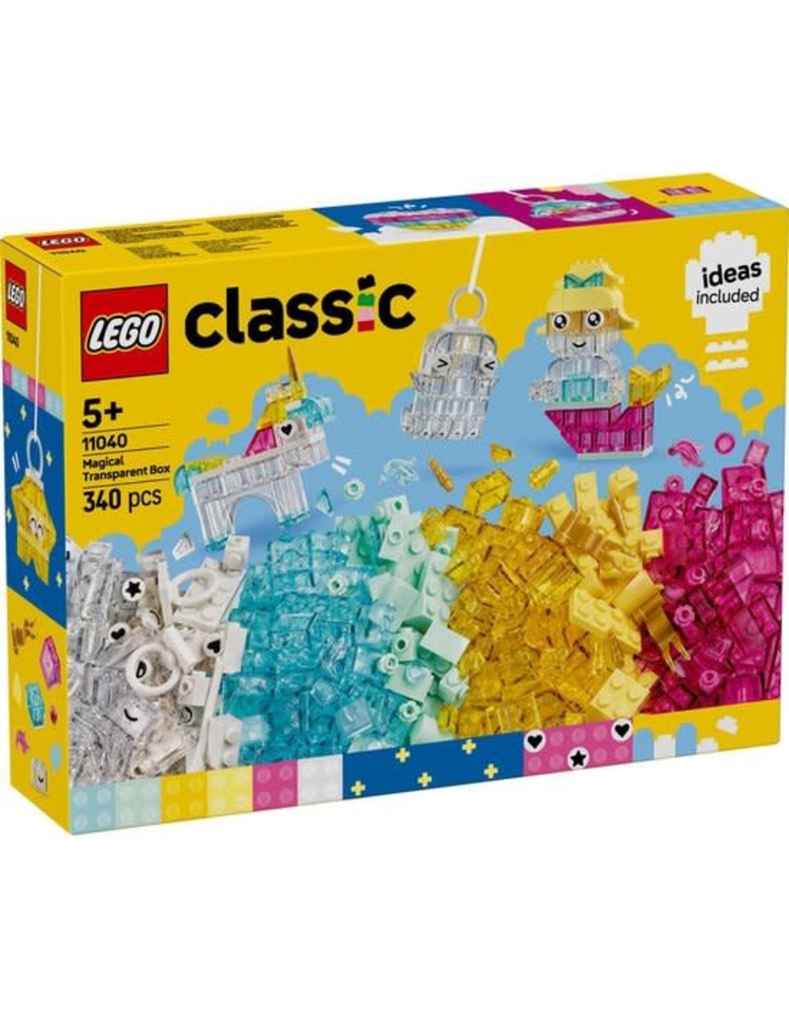 lego Classic LEGO Classic Magische Transparante Doos