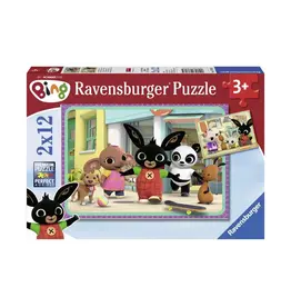 RAVENSBURGER Bing's avontuur 2x12 stukjes