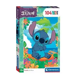 DISNEY Clementoni Legpuzzel Super Color Stitch, 104st