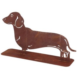 Esschert Design Esschert Design Roest teckel 37,8x30,6cm