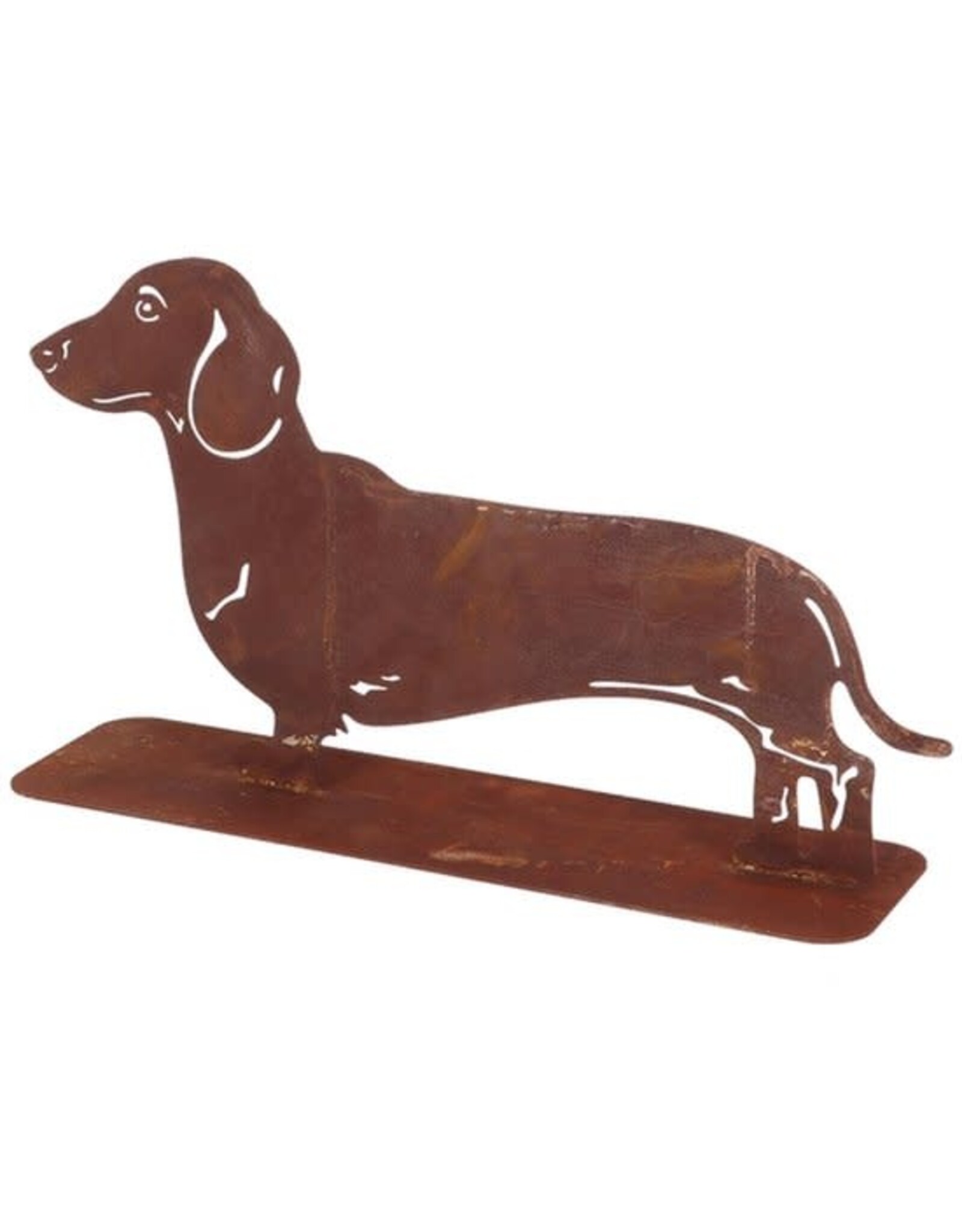 Esschert Design Esschert Design Roest teckel 37,8x30,6cm