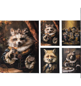 HOME & STYLE Canvas schilderij dieren