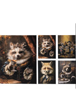 HOME & STYLE Canvas schilderij dieren