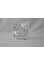 MANSION Waxinelichthouder tulp wit 9x9x9,3cm