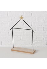 BOLSIUS Boltze - Kerststal -Minimalistisch - NATOS - 11 figuren - Metaal - Polyresin -22x32x6cm