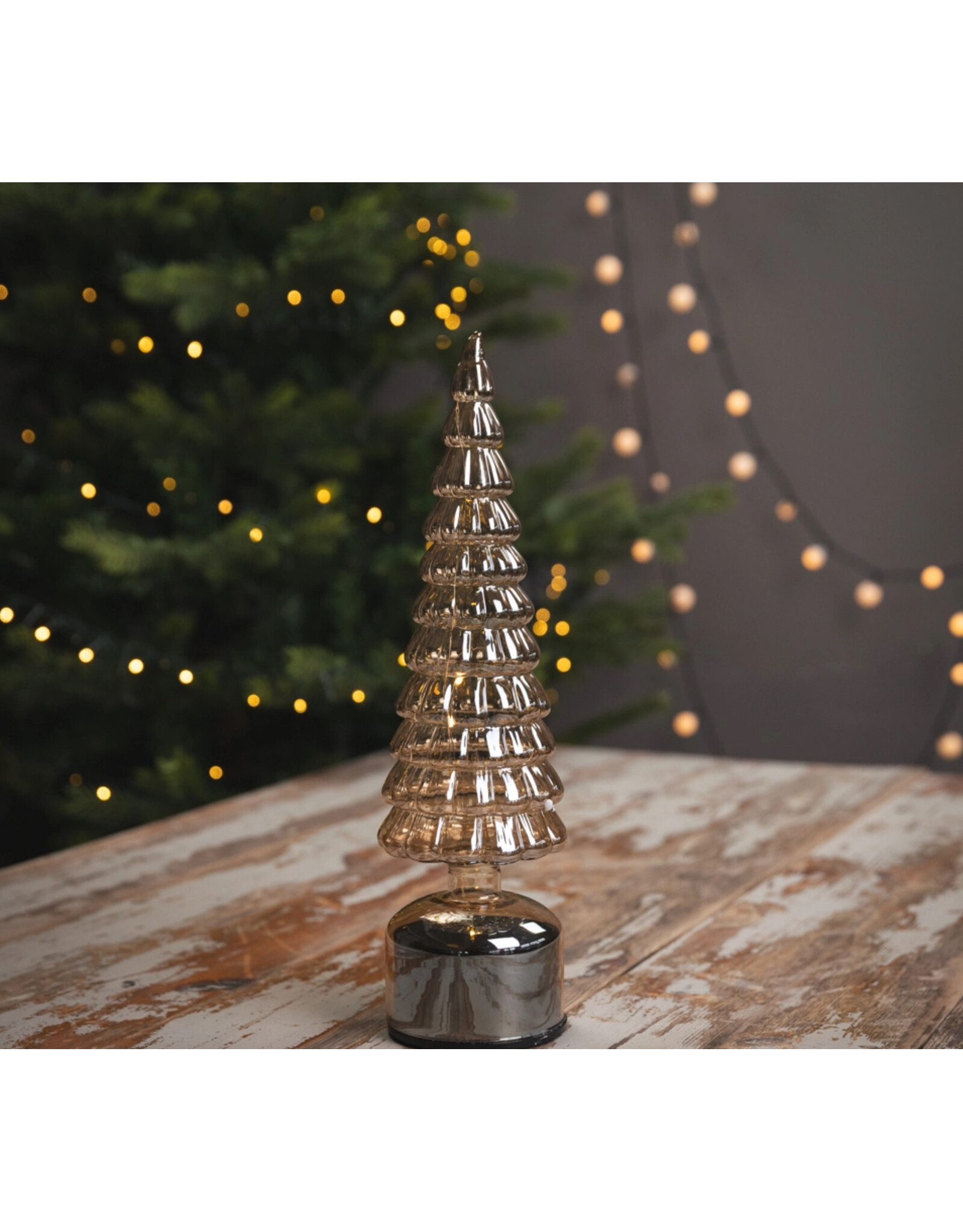 lumineo Kerstboom LED Roterend met knipperend effect