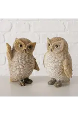 Boltze Home Boltze Home Figuur Uil Blanet 9,5x8x12,5