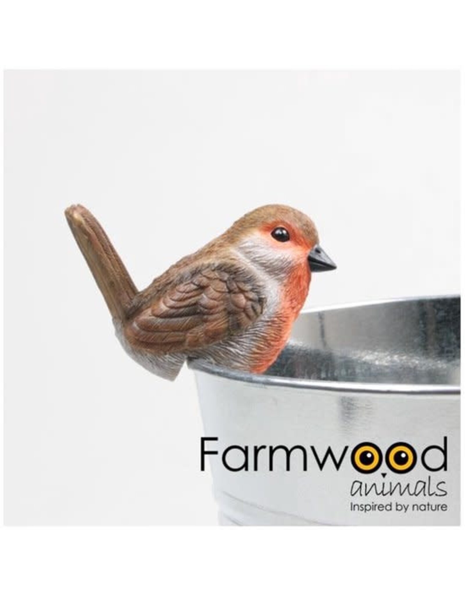 Farmwood Pothanger vogel roodborstje