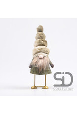 SID Beeld Kerstkabouter toby 9x9x27cm