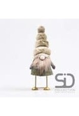 SID Beeld Kerstkabouter toby 9x9x27cm