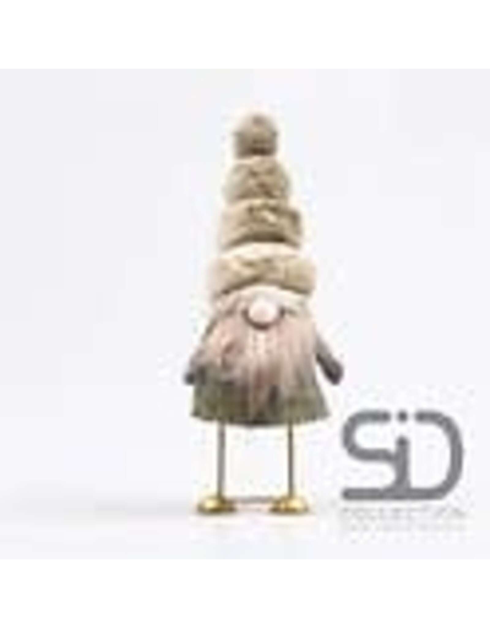 SID Beeld Kerstkabouter toby 9x9x27cm