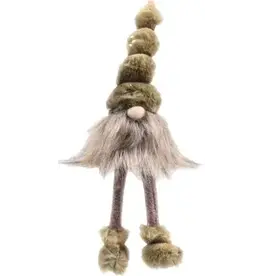 SID kerstfiguur Gert gnoom groen 10 x 9 x 30 cm