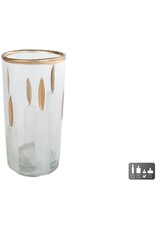 Decoris Theelichthouder Candles glas 6x6x11,5cm