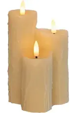 anna`s collection Anna's Collection LED stompkaars wit 11 x 11 x 16 cm
