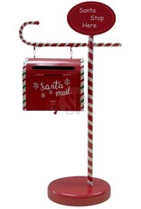 HOME & STYLE Kerst brievenbus op voet 25x10x51cm