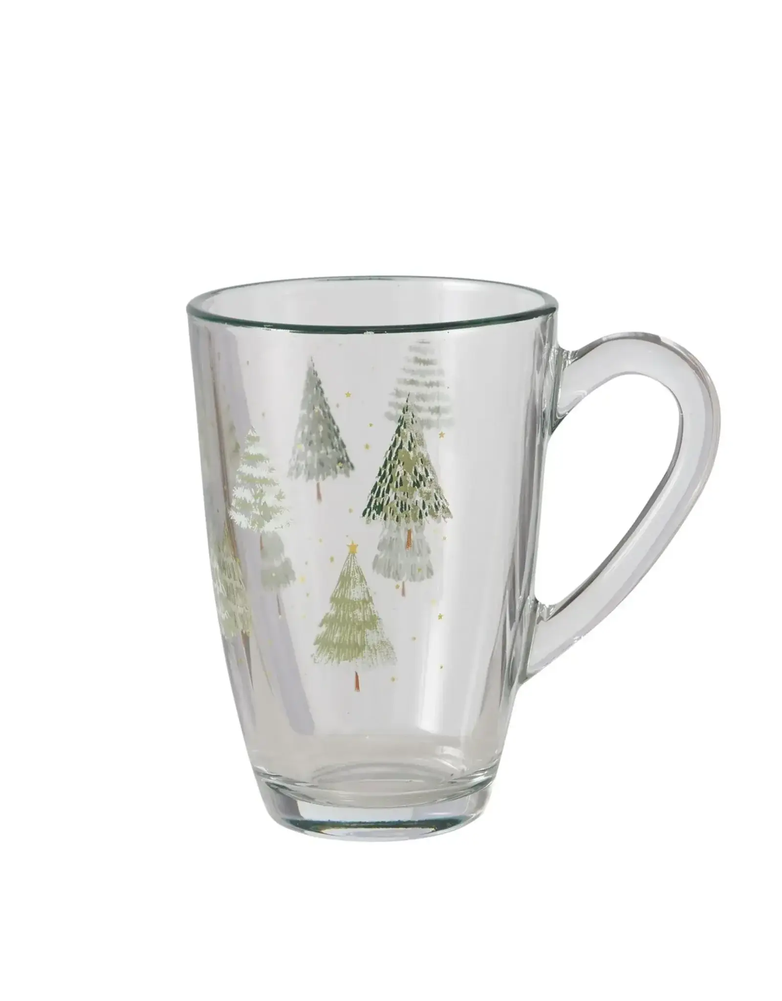 Boltze Home Boltze Home Mok kerstboom 325ml glas