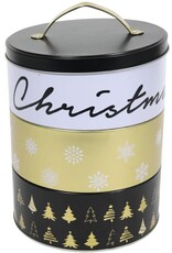 Svenska Living Opbergblik kerst 3-laags Ø16,7x22/24,5cm