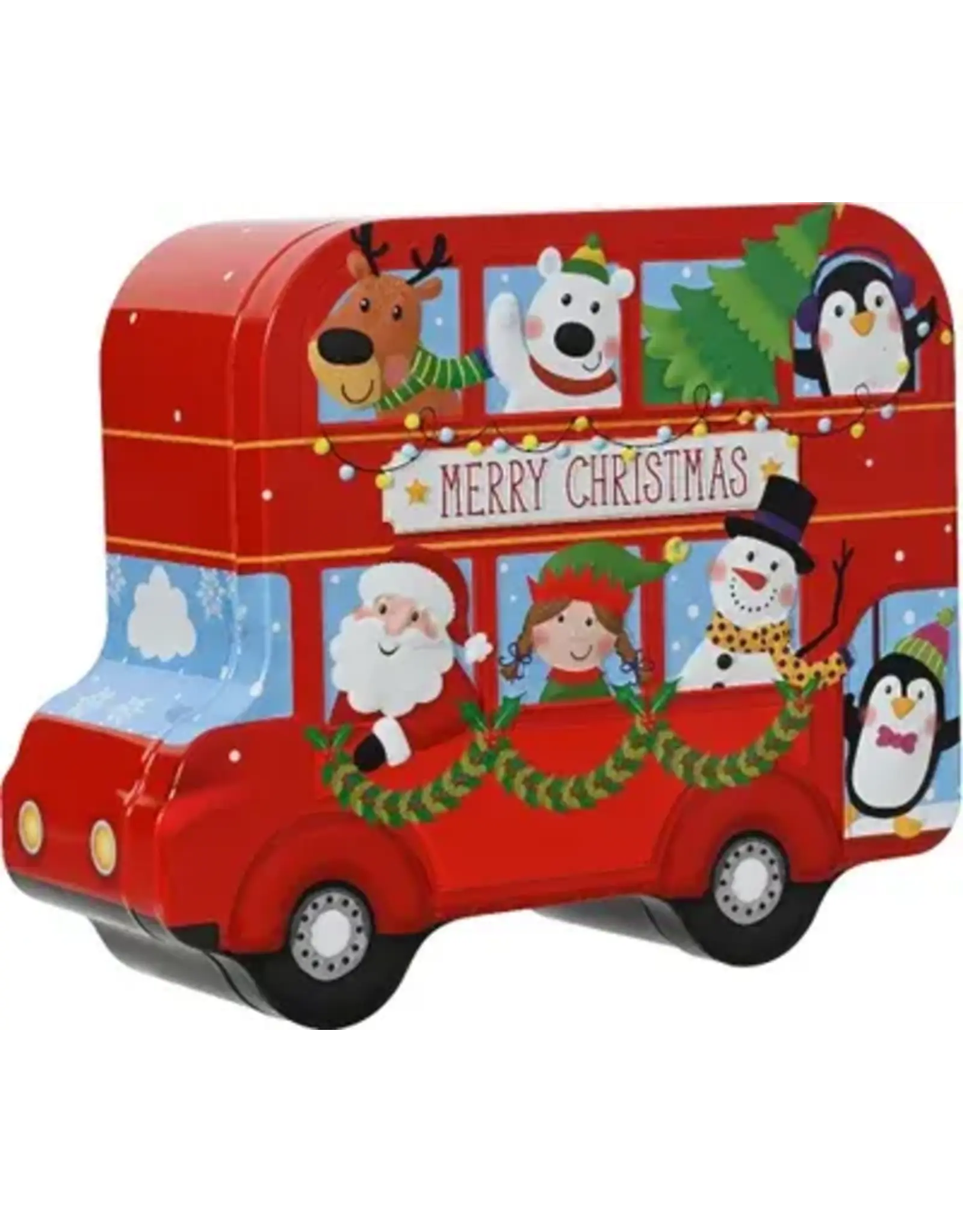 Decoris Decoris bewaarblik rood 19 x 15,5 x 7 cm