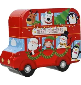 Decoris Decoris bewaarblik rood 19 x 15,5 x 7 cm