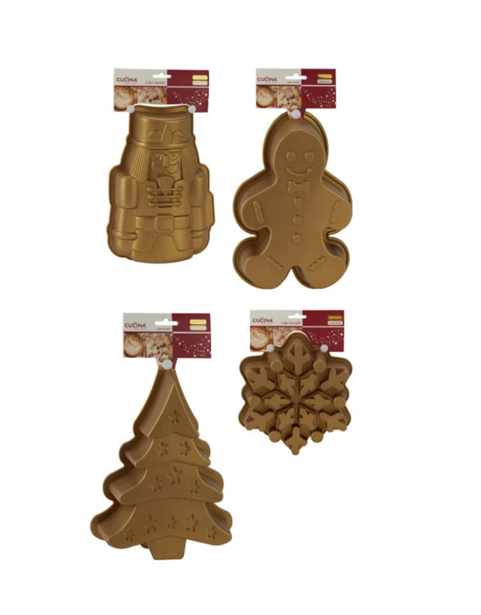 Siliconen Kerstcakevorm - Silicone Christmas Cake Mold - Kerst