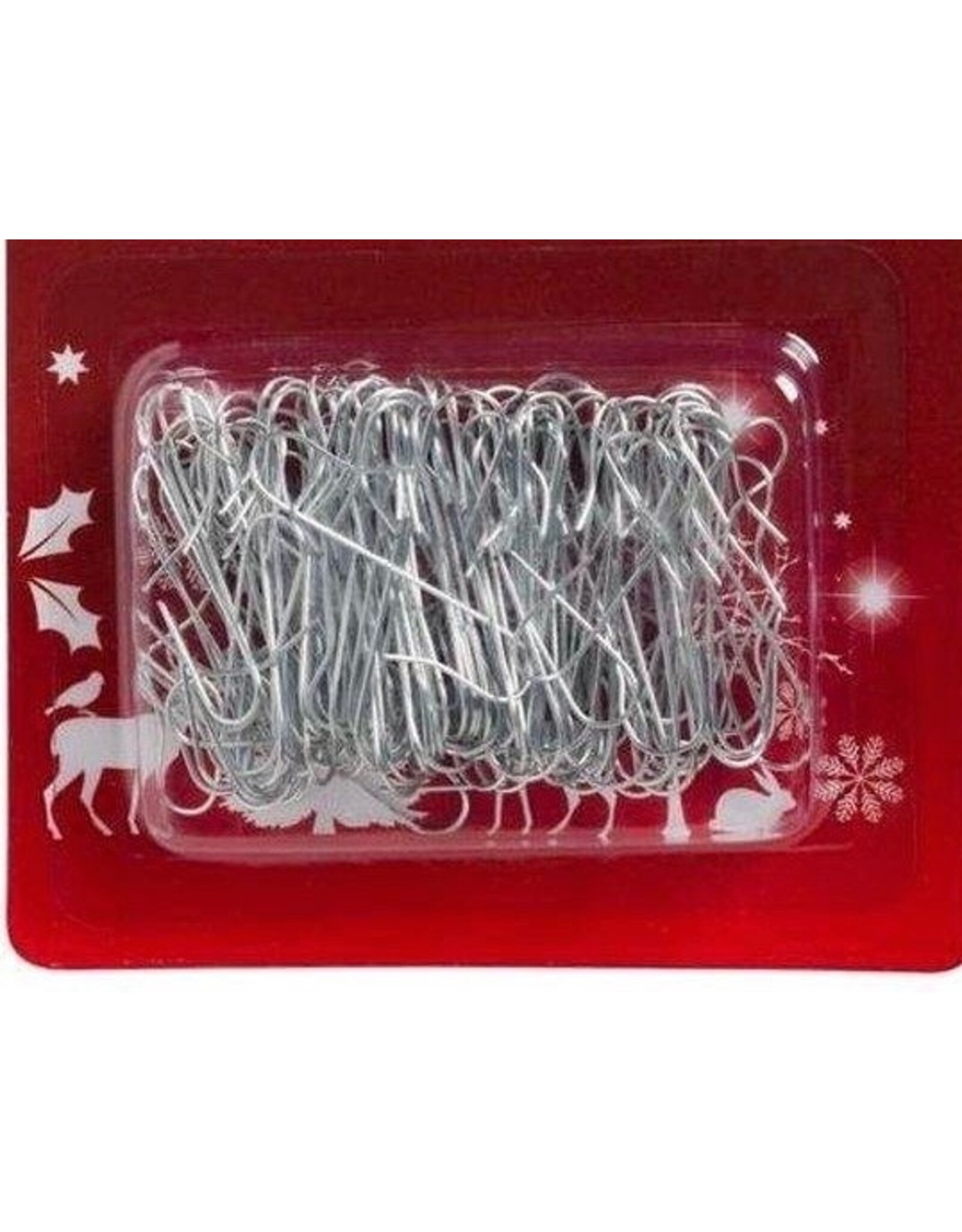 TARRINGTON HOUSE Kerstbalhaakjes 100 Stuks zilver