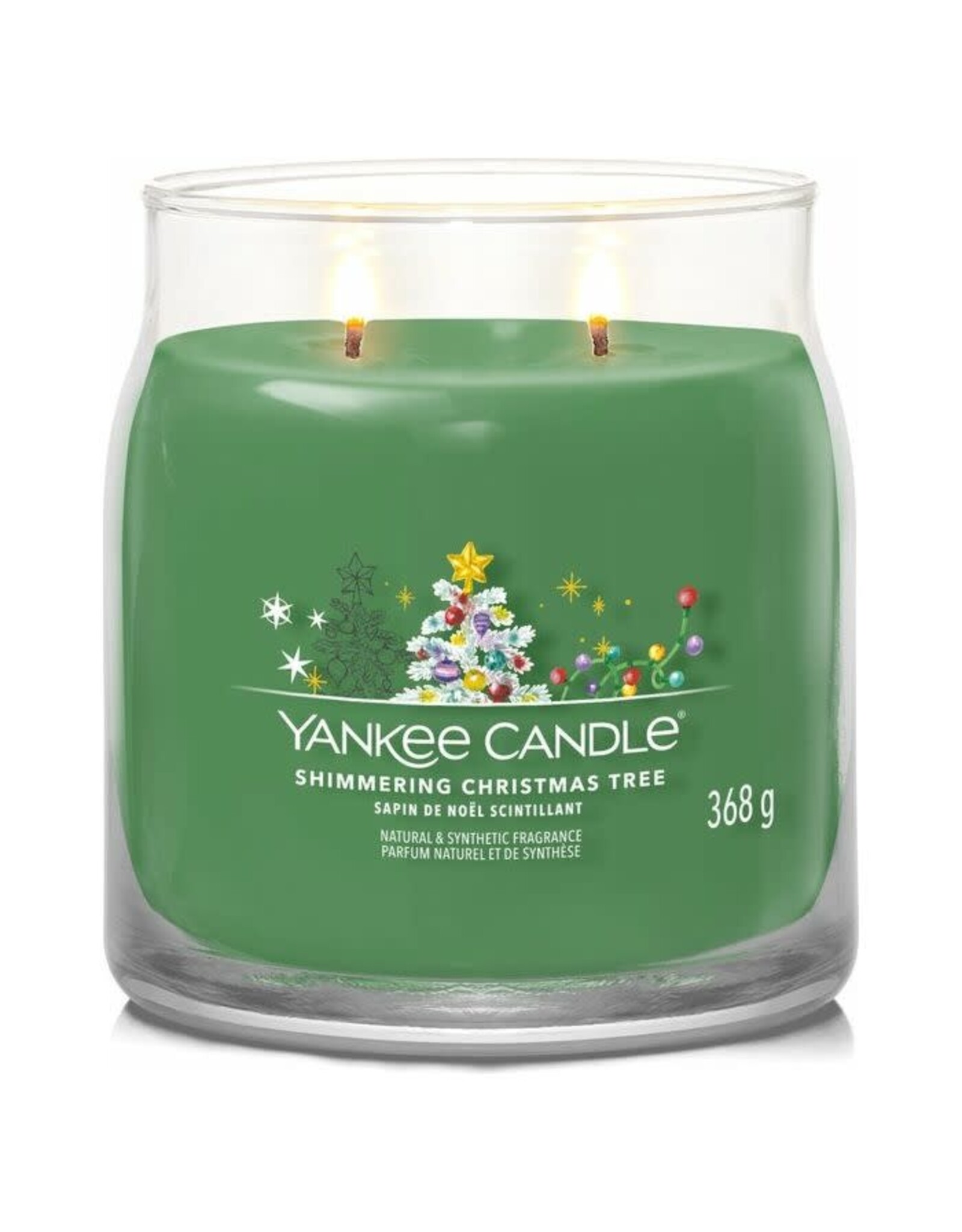 Yankee Candle Shimmering Christmas Tree Signature Medium Jar - Yankee Candle