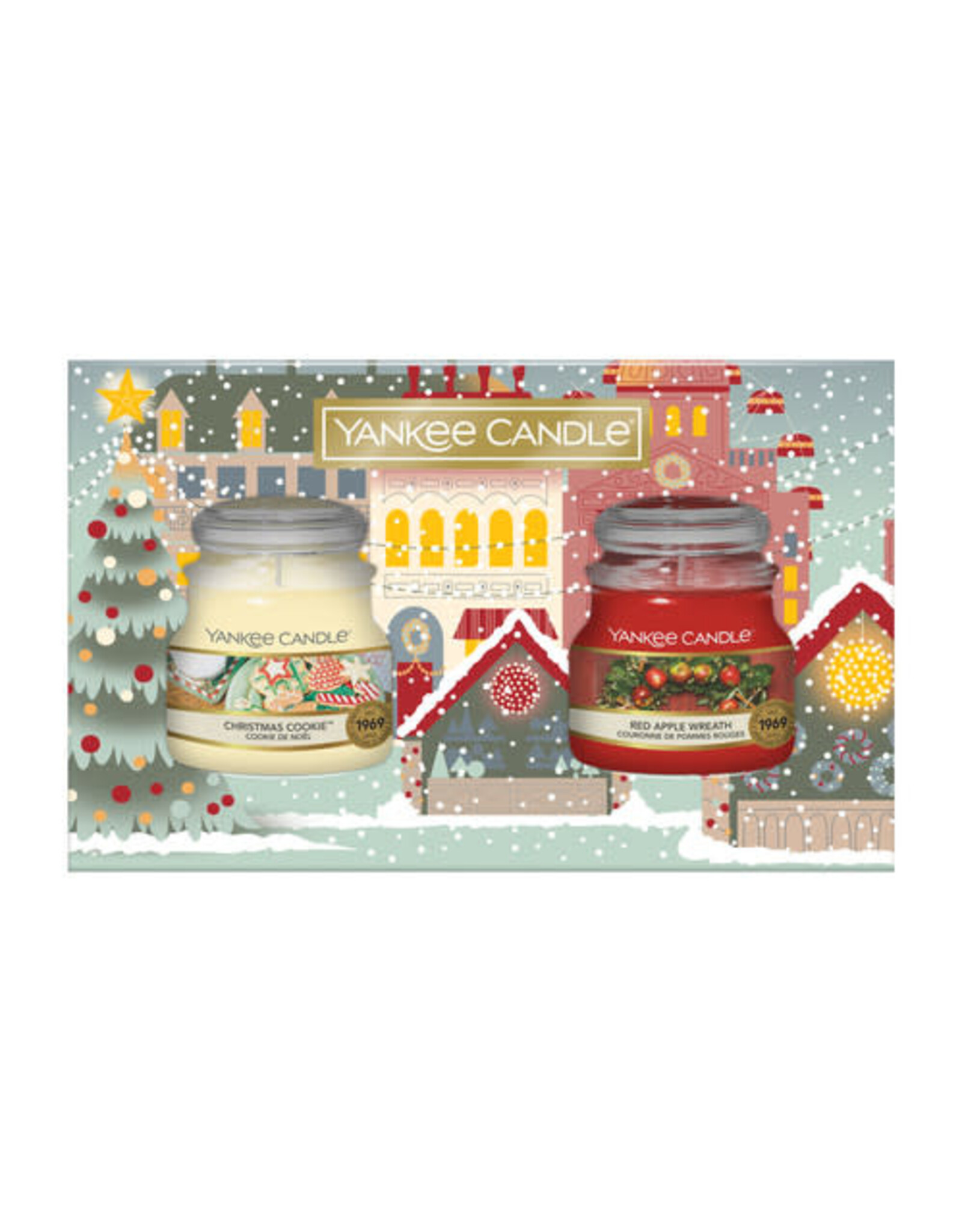 Yankee Candle YC Passport to the Holidays 2 Original Small Jar Giftset