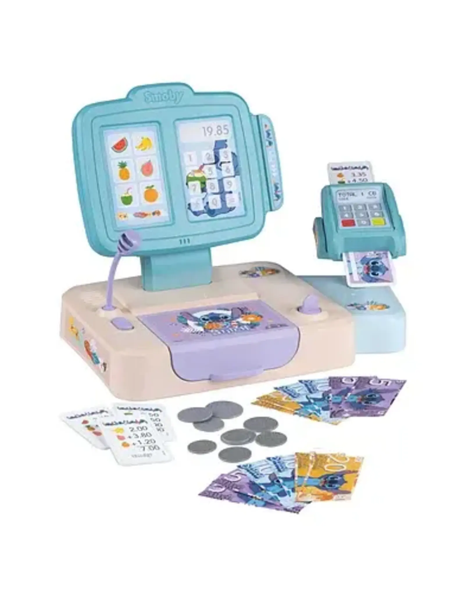DISNEY Smoby Stitch Kassa met Accessoires