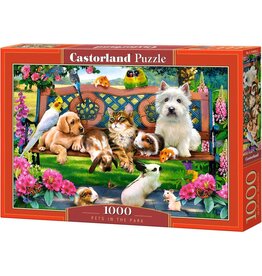 CASTORLAND PUZZEL Pets in the Park Puzzel (1000 stukjes)