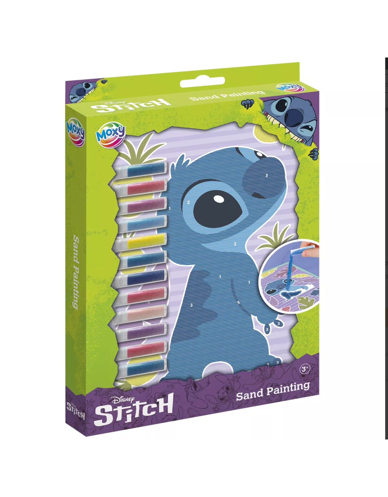 Moxy Moxy Disney Stitch zandschilderen