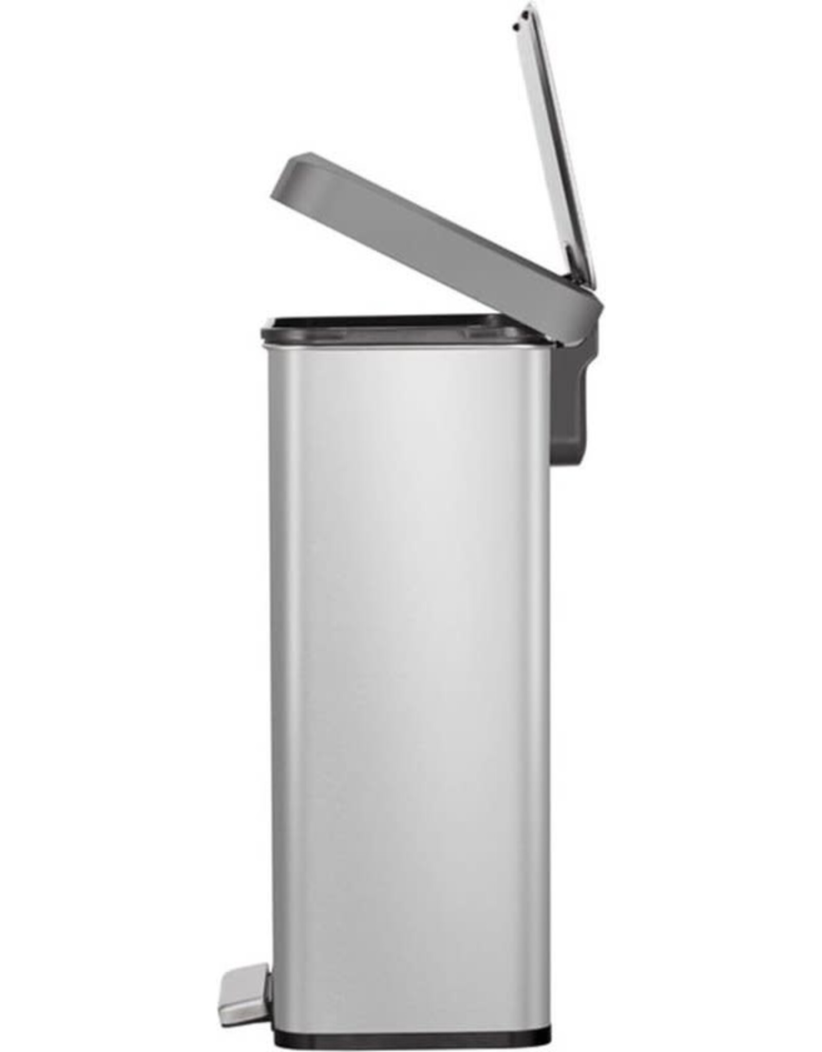 EKO EKO - Cozy pedaalemmer 45 liter - Stainless steel Plastic - mat RVS - Prullenbak