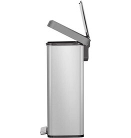 EKO EKO - Cozy pedaalemmer 45 liter - Stainless steel Plastic - mat RVS - Prullenbak