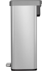 EKO EKO - Cozy pedaalemmer 45 liter - Stainless steel Plastic - mat RVS - Prullenbak