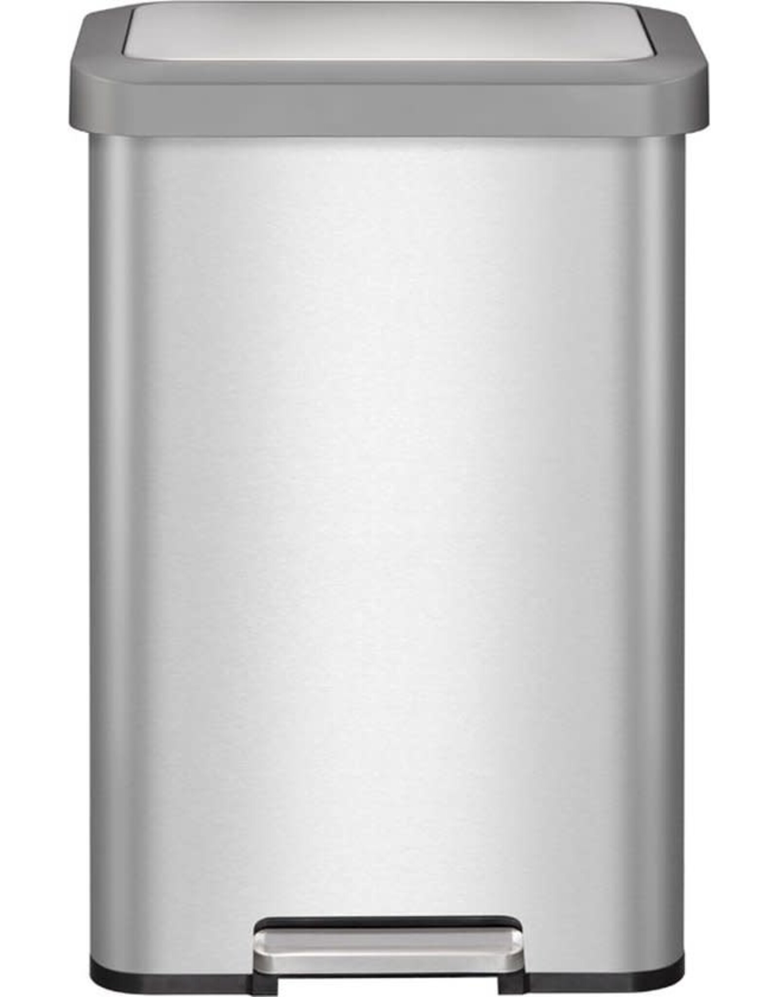 EKO EKO - Cozy pedaalemmer 45 liter - Stainless steel Plastic - mat RVS - Prullenbak