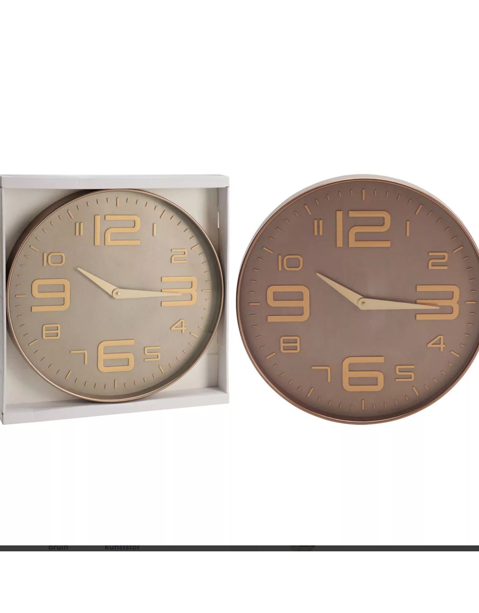 wandklok Wandklok Ø50cm